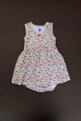 Combirobe fleurie neuve  Petit Bateau