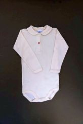 Body écru à col claudine   Petit Bateau