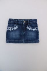 Jupe en jean brodée  babyGap