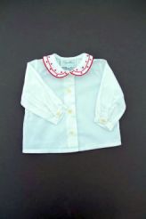 Blouse col brodé Noël  Cyrillus