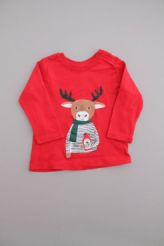 T-shirt rouge Noël neuf  Bout'chou