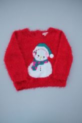 Pull rouge Noël neuf  DPAM