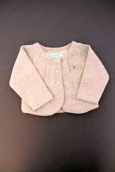 Gilet de fête beige doré  Obaïbi