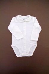 Body chaud blanc à col   Petit Bateau
