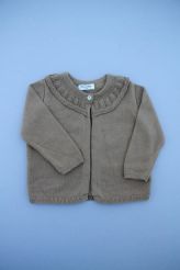 Gilet tricot camel neuf  Eden et Victor