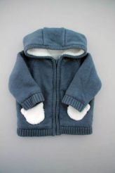 Gilet gris doublé sherpa  Natalys