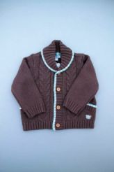 Gilet maille marron neuf  Sergent Major