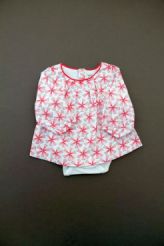 Body guimpe blanc corail  Obaïbi