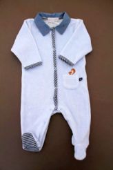 Pyjama velours bleu neuf  Cadet Rousselle