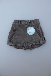 Short en velours neuf  Mes petits cailloux