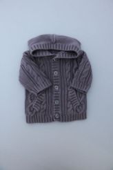 Gilet tricot épais torsadé  Natalys