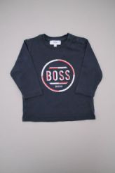 T-shirt bleu mi-saison  Hugo Boss