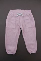 Pantalon rose en maille   Zara