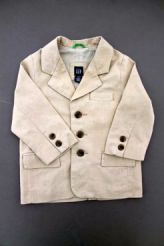 Veste lin beige cérémonie  babyGap