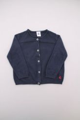Gilet tricot marine été  Petit Bateau