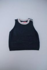 Pull tricot doux marine  DPAM