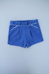 Short bleu roi argenté  Obaïbi