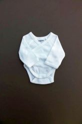 Body croisé mixte blanc  Vertbaudet