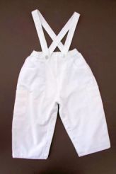 Pantalon habillé blanc   Vertbaudet