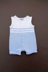 Combishort bleu et blanc   Jacadi