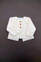 Gilet coton laine mixte  Bout'chou