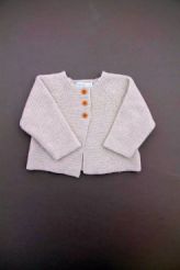Gilet coton laine mixte  Bout'chou