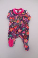 Pyjama velours à fleurs  Catimini