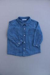 Chemise en denim neuve  Bout'chou