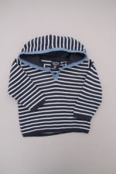 Pull tricot coton rayé  Bout'chou
