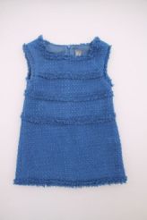 Robe bleue vintage hiver  Zara