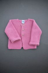 Gilet laine coton chaud  Petit Bateau