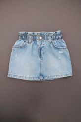 Jupe en jean mi-saison  Zara