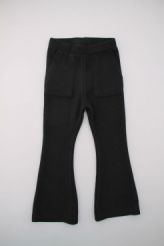Legging patte d'éph noir  Zara