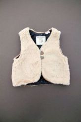 Gilet en moumoute hiver  Zara