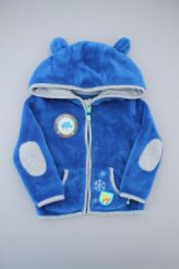 Gilet polaire bleu hiver  Polochon