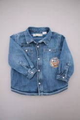 Chemise doublée en denim  Zara