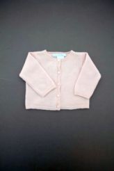 Gilet rose 100% cachemire  Oscar et Valentine