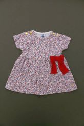Robe jersey été à fleurs  Petit Bateau