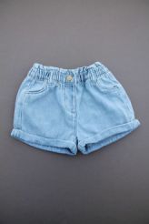 Short denim bleu clair Tape à l'œil