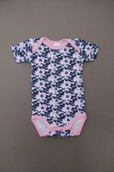 Body fleuri rose bleu  Floriane