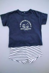 Ensemble jersey fin été  Petit Bateau
