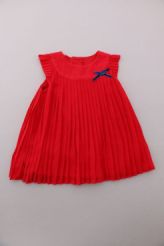 Robe de fête plissée rouge  Sergent Major