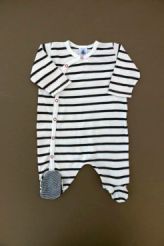 Pyjama jersey marinière  Petit Bateau