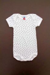 Body cœurs bleu marine  Petit Bateau