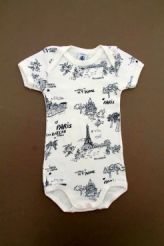 Body imprimé mon Paris  Petit Bateau