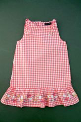 Robe popeline brodée  Sergent Major