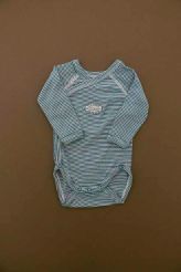 Body rayé bleu canard  Petit Bateau