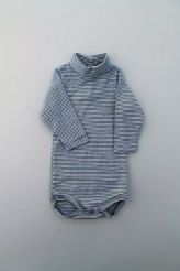 Body rayé à col roulé  Petit Bateau