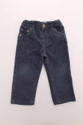 Pantalon en velours bleu  Bout'chou