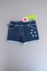 Short denim brodé neuf  Boboli